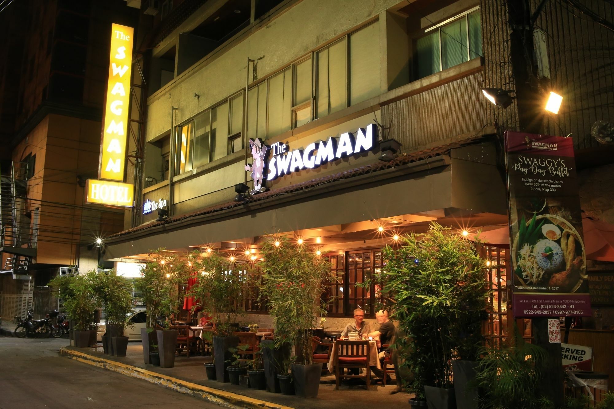 Swagman Hotel Manila Exterior foto